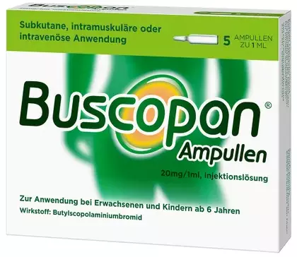   ( ) / BUSCOPAN ampullen (hyoscine butylbromide)
