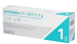  / CEFTAZIDIME Dr. Eberth