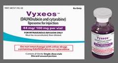 ВИКСЕОС (цитарабин и даунорубицин) / VYXEOS (cytarabine and daunorubicin)