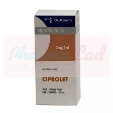 ЦИПРОЛЕТ раствор для инфузий (Ципрофлоксацин) / CIPROLET