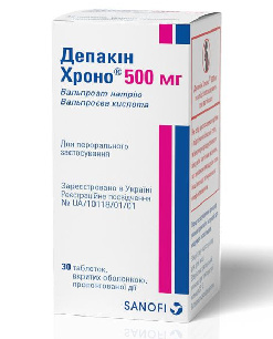 ДЕПАКИН ХРОНО (Кислота вальпроевая) / DEPAKIN HRONO (Valproic acid)