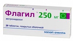ФЛАГИЛ таблетки (Метронидазол) / FLAGYL (Metronidazole)
