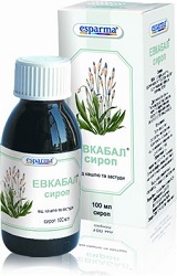 ЭВКАБАЛ СИРОП (экстракт подорожника остролистного жидкий, экстракт чабреца жидкий) / EVKABAL SYRUP (plantaginis extract fluid, serpylli extract fluid)