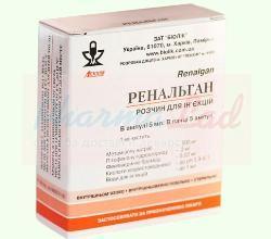 РЕНАЛЬГАН (питофенон) / RENALGAN (pitofenonum)