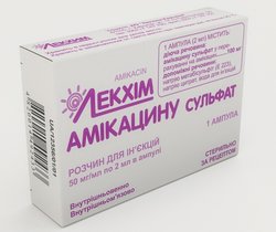 АМИКАЦИНА СУЛЬФАТ (амикацин) / AMIKACIN SULFATE (amikacin)