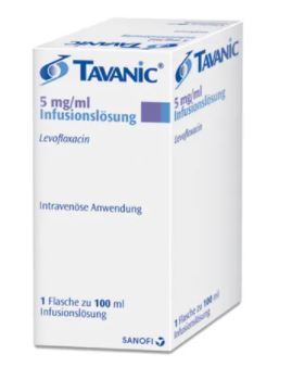ТАВАНИК (левофлоксацин) / TAVANIC (levofloxacin)