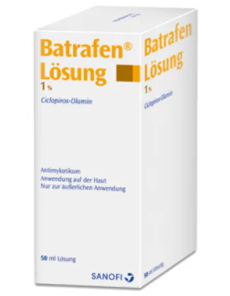БАТРАФЕН раствор (циклопирокс) / BATRAFEN solution (ciclopirox)
