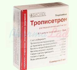 ТРОПИСЕТРОН (трописетрон) / TROPISETRON (tropisetron)