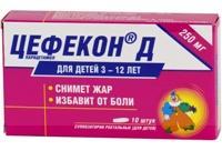 ЦЕФЕКОН Д (парацетамол) / CEFECON D (paracetamol)
