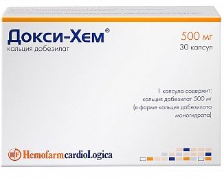 ДОКСИ-ХЕМ (кальция добезилат) / DOXI-HEM (calcium dobesilate)