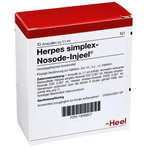 Герпес Симплекс-Нозод-Инъель / Herpes simplex-Nosode-Injeel