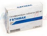 ГАТИМАК таблетки (Гатифлоксацин) / GATIMAC