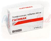 ГАТИМАК таблетки (Гатифлоксацин) / GATIMAС
