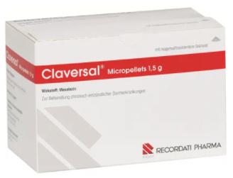 КЛАВЕРСАЛ микрогранулы (Месалазин) / CLAVERSAL micropellets (Mesalazine)