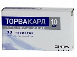 ТОРВАКАРД (Аторвастатин) / TORVAKARD (Atorvastatin)