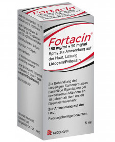 ФОРТАЦИН, ФОРТАСИН (Лидокаин, прилокаин) / FORTACIN (Lidocaine, prilocaine)