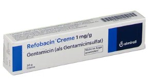   ( ) / REFOBACIN cream (gentamicin sulfat)