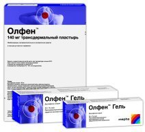 ОЛФЕН трансдермальный пластырь (Диклофенак) / OLFEN transdermal patches (Diclofenac)