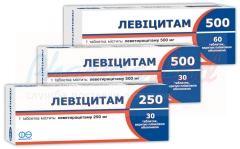 ЛЕВИЦИТАМ (Леветирацетам) / LEVICITAM 500