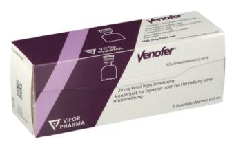 ВЕНОФЕР (железо-сахарозный комплекс) / VENOFER (iron sucrose)
