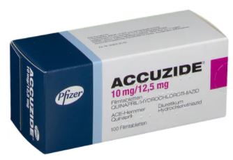  10 (+) / ACCUZIDE 10 (hydrochlorothiazide+quinapril)