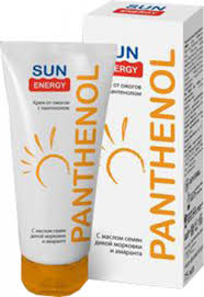      SUN ENERGY / KREM OT OZHOGOV S PANTENOLOM SUN ENERGY