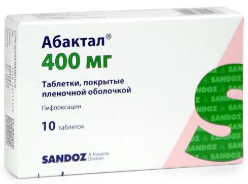 АБАКТАЛ (Пефлоксацин) / ABAKTAL (Pefloxacin)