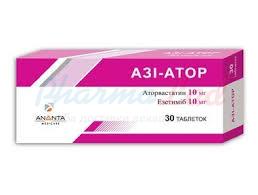 АЗИ-АТОР (Аторвастатин и эзетимиб) / AZI-ATOR