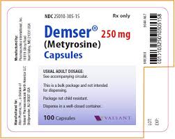 ДЕМСЕР (Метирозин) / DEMSER (Metyrosine, Metirosine)