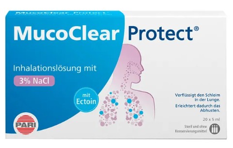        / MUCOCLEAR Protect hypertonic saline solution with ectoin
