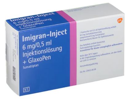 - +  () / IMIGRAN-Inject + GlaxoPen (sumatriptan)