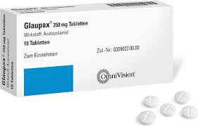 ГЛАУПАКС (Ацетазоламид) / GLAUPAX (Acetazolamide)
