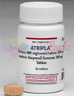 АТРИПЛА (эфавиренз+эмтрицитабин+тенофовир) / ATRIPLA (emtricitabin)