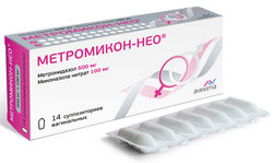 МЕТРОМИКОН-НЕО (метронидазол+миконазол) / METROMIKON-NEO (metronidazole+miconazole)