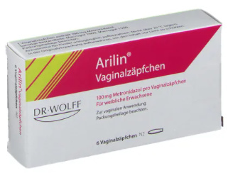 АРИЛИН вагианльные суппозитории (Метронидазол) / ARILIN vaginal suppositories (Metronidazole)