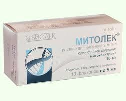 МИТОЛЕК (митоксантрон) / MITOLEK (mitoxantrone)