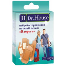        H Dr. House / NABOR PLASTIREY MEDITSINSKIH V DOROGU BAKTERITSIDNIH TKANIH H Dr. House