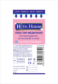    H Dr. House / PLASTIR MEDITSINSKIY BAKTERITSIDNIY H Dr. House