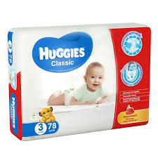    HUGGIES CLASSIC / PODGUZNIKI DETSKIE GIGIENICHESKIE HUGGIES CLASSIC