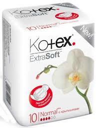    KOTEX EXTRA SOFT NORMAL   / PROKLADKI ZHENSKIE GIGIENICHESKIE KOTEX EXTRA SOFT NORMAL S KRILISHKAMI