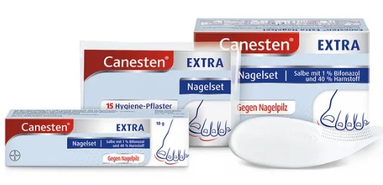        () / CANESTEN EXTRA nail set for the treatment of nail fungus (Clotrimazole)