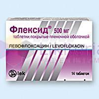 ФЛЕКСИД (левофлоксацин) / FLEXID (levofloxacin)