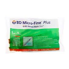      BD MICRO-FINE PLUS / SHPRITS INEKTSIONNIY INSULINOVIY ODNORAZOVOGO PRIMENENIYA BD MICRO-FINE PLUS