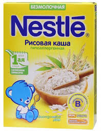      NESTLE      () / KASHA DETSKAYA SUHAYA BEZMOLOCHNAYA GIPOALLERGENNAYA NESTLE RIS S PLODAMI ROZHKOVOGO DEREVA (POMOGAYKA)