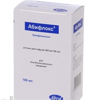 АБИФЛОКС (левофлоксацин) / ABIFLOX (levofloxacinum)
