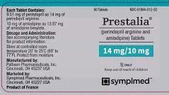 ПРЕСТАЛИА (периндоприла аргинин и амлодипина бесилат) / PRESTALIA (perindopril arginine and amlodipine besylate)