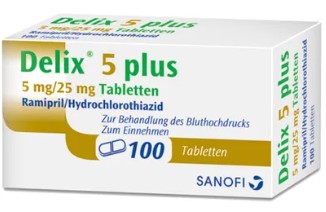   (  ) / DELIX Plus (Ramipril and hydrochlorothiazide)