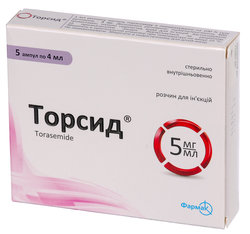 ТОРСИД (торасемид)  / TORSID (torasemide)