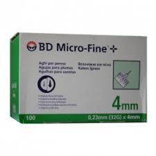   - BD MICRO-FINE PLUS / IGLI DLYA SHPRITS-RUCHKI BD MICRO-FINE PLUS