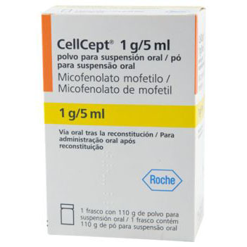 СЕЛЛСЕПТ суспензия (микофенолат мофетил) / CELLCEPT (mycophenolate mofetil)